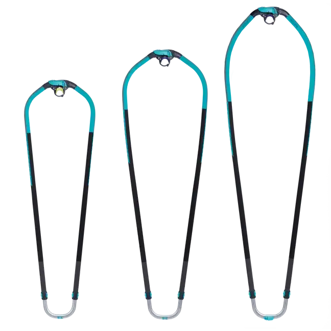 DUOTONE_HARDWARE_2023_Boom_Silver_turquoise_black_group_frontal